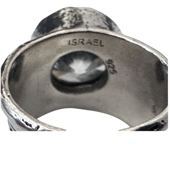 SILPADA R2208 Retired Queen for a Day Cubic Zirconia Sterling Silver Ring 5 - Picture 8 of 12